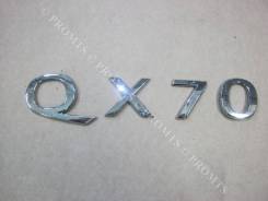Эмблема багажника. Infiniti QX70, S51