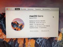 Apple MacBook Air 13 2012 Mid MD232. 13", 1,8 ГГц, ОЗУ 4096 Мб, диск 128 Гб, WiFi, Bluetooth, аккумулятор на 8 ч.