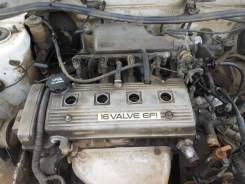 Двигатель в сборе. Toyota Carina, AT191 Двигатель 7AFE