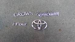 Эмблема. Toyota Crown, GRS180, GRS181, GRS182, UZS187, GRS183, GRS184, GRS188, GRS211 Toyota Mark II Wagon Blit, GX110, JZX110, GX115, JZX115 Toyota C...