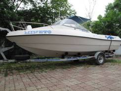 Yamaha. Год: 2003 год, длина 6,00 м., двигатель подвесной, 90,00 л.с., бензин