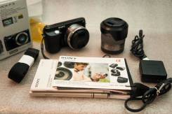 Sony Alpha NEX-F3 Kit. 15 - 19.9 Мп, зум: 3х
