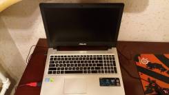 Asus K56CB. 15.6", 2,6 ГГц, ОЗУ 6144 МБ, диск 750 Гб, WiFi, Bluetooth, аккумулятор на 4 ч.