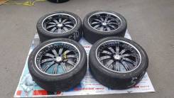 Крутейшие колеса Auto Couture цвет черный + хром полка R22 5x120. 10.5x22 5x120.00 ET32 ЦО 78,0 мм.
