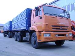 Камаз 65117. Новый Зерновоз Щука с прицепом 2017 года сборка, 11 760 куб. см., 15 000 кг. Под заказ