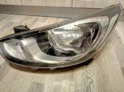 Фара. Hyundai Solaris, RB Двигатели: G4FC, G4FA