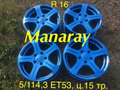 Manaray Sport. 7.0x16", 5x114.30, ET53, ЦО 70,0 мм.