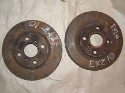Диск тормозной. Toyota: Corolla 2, Corsa, Paseo, Tercel, Corolla II, Starlet, Cynos, Sera, Raum Двигатели: 5EFHE, 5EFE, 4EFTE