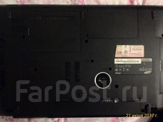 Samsung R720. 17.3", 2 100����, ��� 3072 ��, ���� 320���, WiFi: 1, Bluetooth: 1, ����������� �� 1��. ����