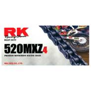 Цепь RK520Mxz4 без сальников 120звеньев Сталь