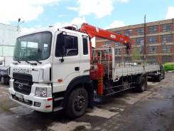 Hyundai Trago. Манипулятор (самопогрузчик) на базе (HD-170) 2012, 11 149 куб. см., 7 000 кг.