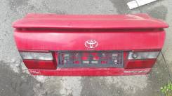 Крышка багажника. Toyota Corona, ST191, CT190, AT190 Toyota Carina E, AT191, AT190, ST191, CT190 Двигатели: 3SFE, 2C, 2CT, 4AFE, 7AFE
