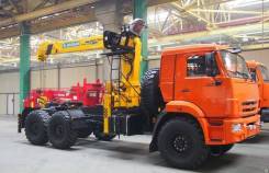 Soosan SCS746L. КМУ Тягач Камаз 53504-6020-46 + КМУ Top (верхнее упр. ), 12 000 куб. см., 7 000 кг.