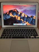 Apple MacBook Air 13. 13", 1,3 ГГц, ОЗУ 4096 Мб, диск 128 Гб, WiFi, Bluetooth, аккумулятор на 9 ч.