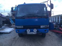 Nissan Diesel. Кран манипулятор, 6 920 куб. см., 5 000 кг., 7 м.