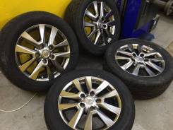 285/50R20 toyo st3 на оригинал ном вороненом литье Toyota land 200. 8.5x20 5x150.00 ET60