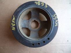 Шкив коленвала. Mitsubishi: Carisma, Lancer Cedia, Legnum, FTO, Dion, Galant, RVR, Dingo, Chariot Grandis, Bravo, Pajero iO, Aspire, Lancer Двигатели...