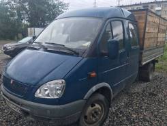 ГАЗ 330232. Продам Газель330232. Бортовой двухкабинный грузовик, 2 400 куб. см., 1 500 кг.
