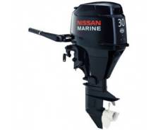 Nissan Marine. 30,00 л.с., 2х тактный, бензин, нога S (381 мм), Год: 2017 год
