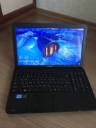 Toshiba. 15.6", 2,1 ГГц, ОЗУ 4096 Мб, диск 320 Гб, WiFi, аккумулятор на 2 ч.