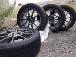 Продам колеса r17 с резиной 215/50/17 на Тойоту. 7.5x17 5x100.00 ET48 ЦО 67,1 мм.