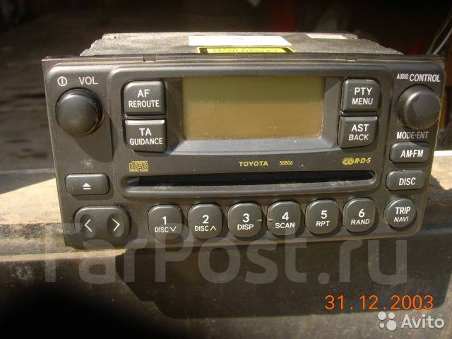 Автомагнитола Тойота Toyota РАВ4 модель 86120-42061 - Магнитолы в ...