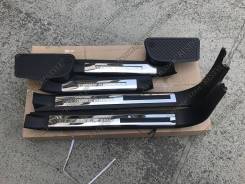 Накладка на порог. Toyota Land Cruiser, UZJ200W, J200, VDJ200, URJ202W, GRJ200, URJ200, URJ202, UZJ200