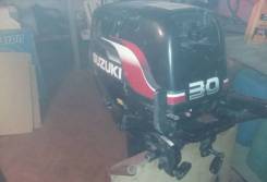 Suzuki. 30,00 л.с., 2х тактный, бензин, нога S (381 мм), Год: 2014 год