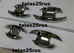 Накладка на ручки дверей. Toyota Land Cruiser Prado, GDJ150L, GRJ151, GDJ150W, GRJ150, GDJ151W, GRJ150L, TRJ150, KDJ150L, GRJ150W, GRJ151W, TRJ150W