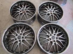 Темный хром Voltec Inter Milano 5/114.3 R19 без пр по рф. 8.0x17, 5x114.30, ET45, ЦО 73,0 мм.