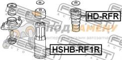 Отбойник заднего амортизатора FEBEST / HDRFR