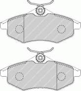 Колодки дисковые п.\ Citroen C2/C3 1.4i/1.4HDi 02>
