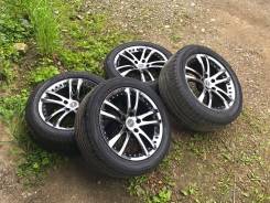 Хром комплект TG Racing Lz207. 8.0x18 5x100.00, 5x120.00 ET20 ЦО 74,1 мм.