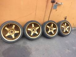 Desmond Longchamp XR-V 4х100 R17 7J +45 + Toyo Proxes T1R 205/40/17. 7.0x17 4x100.00 ET45 ЦО 67,1 мм.