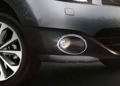 Ободок противотуманной фары. Nissan Qashqai, J10, J11 Двигатели: MR20DE, HR16DE, R9M, H5FT. Под заказ