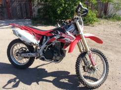 Honda CRF 450X. 450 куб. см., исправен, без птс, с пробегом