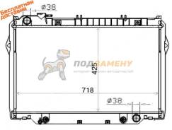 Радиатор TOYOTA LAND CRUISER 80 HZJ80 90-98 DIESEL AT/MT SAT / TY0009J80DAT