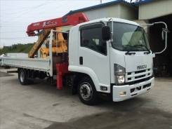 Isuzu Forward. Манипулятор без пробега по РФ. Стрела UNIC 500. Спальное место., 5 193 куб. см., 8 000 кг.