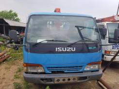 Isuzu Elf. Продается грузовик Isuzu с манипулятором., 4 600 куб. см., 2 000 кг.