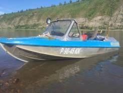 Казанка-5М4. Год: 2012 год, длина 4,60 м., двигатель стационарный, 100,00 л.с., бензин