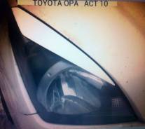 Накладка на фару. Toyota Opa, ZCT15, ZCT10, ACT10 Двигатели: 1AZFSE, 1ZZFE