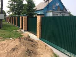 Заборы, ворота, козырьки. Поднятие балки. Качество. Низкие цены.
