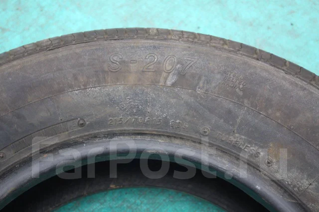 Yokohama S207. ������, 2007 ���, �/�, ����� 10 % ����