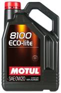 Motul 8100 Eco-Lite. Вязкость 0W-20, синтетическое