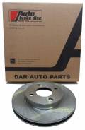 Диск тормозной. Nissan: Cube, Tiida Latio, Latio, March, Tiida, Note Двигатели: CR14DE, HR15DE, HR16DE, CR10DE, CR12DE
