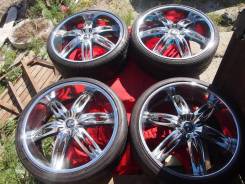 Комплект колес для Chrysler, toyota, BMW R24. 9.5x24 5x114.30, 5x115.00, 5x120.00 ET35 ЦО 71,1 мм.