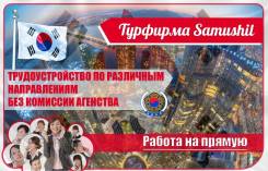 Работа в Южной Корее. Выезд представителя на дом