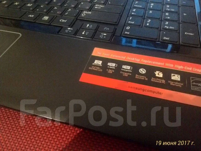Samsung R720. 17.3", 2 100����, ��� 3072 ��, ���� 320���, WiFi: 1, Bluetooth: 1, ����������� �� 1��. ����