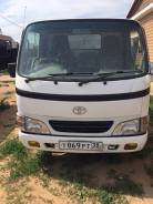 Toyota Dyna. Грузовик с манипулятором, 110 куб. см., 2 855 кг.