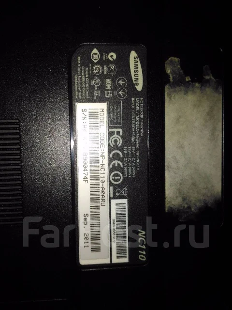 Samsung NC110. 10.1", 1,6����, ��� 1024 ��, ���� 250���, WiFi: 1, Bluetooth: 1, ����������� �� 8��. ����